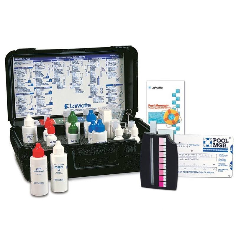 Lamotte 7002-NJ Pro-250 Plus Swimming Pool Water Test Kit - WXF-02