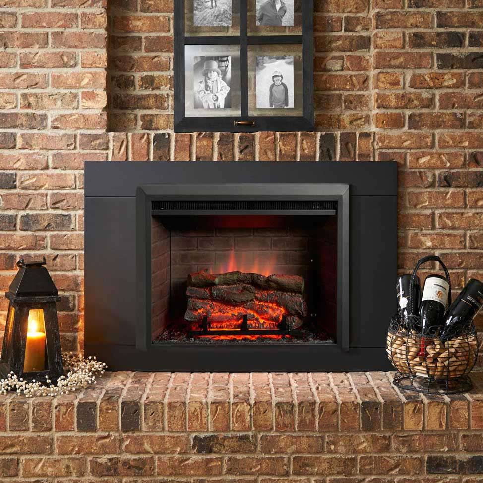 GREATCO Gallery ZeroClearance Series Insert Electric Fireplace, 36