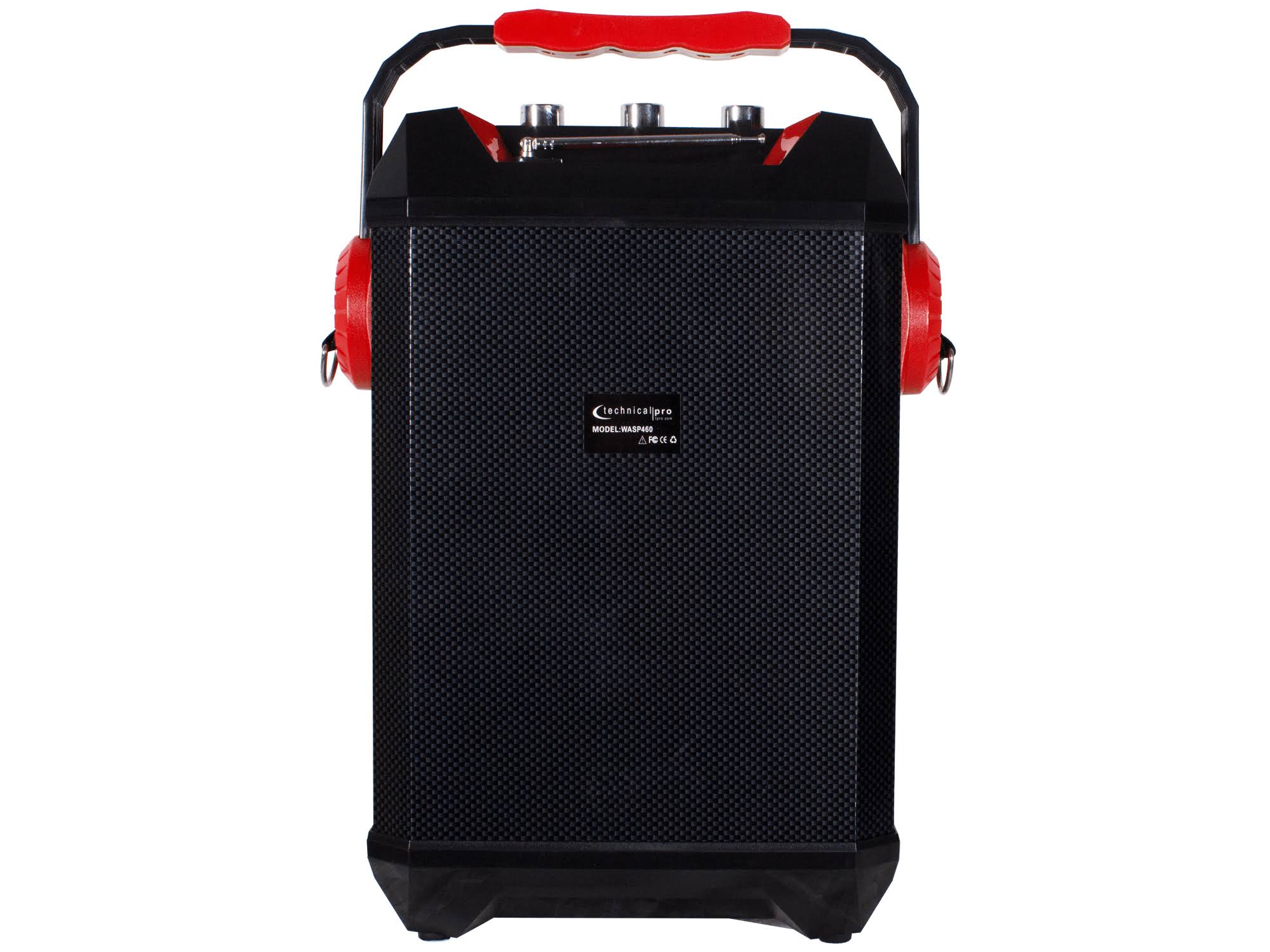 Technical Pro Rechargeable Bluetooth LED Panel Speaker with Wired Mic