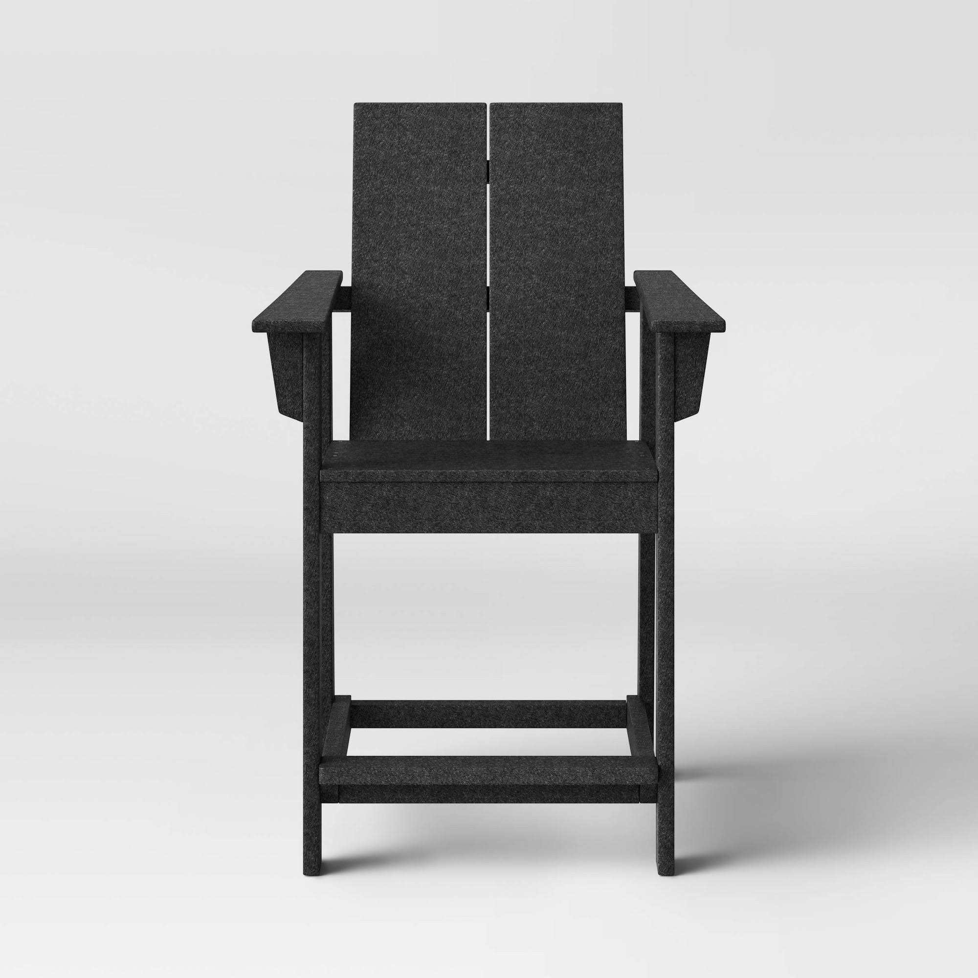 Moore POLYWOOD Patio Counter Chair Black Project 62 WXF02
