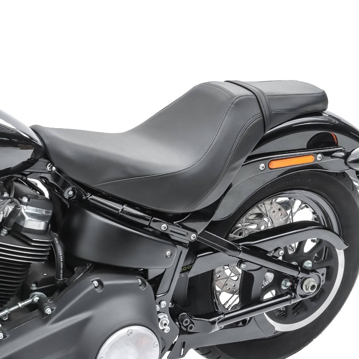 2-Up Seat for Harley Softail Slim 18-21 Craftride BDL1 Two-Up Driver ...