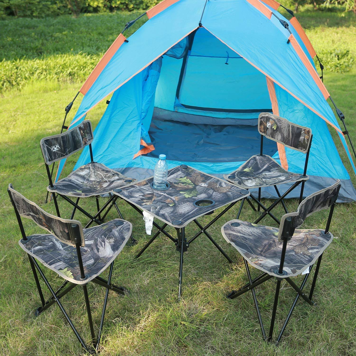 Folding Camping Chair Heated Camping Chair REDCAMP 2-Pack Tripod