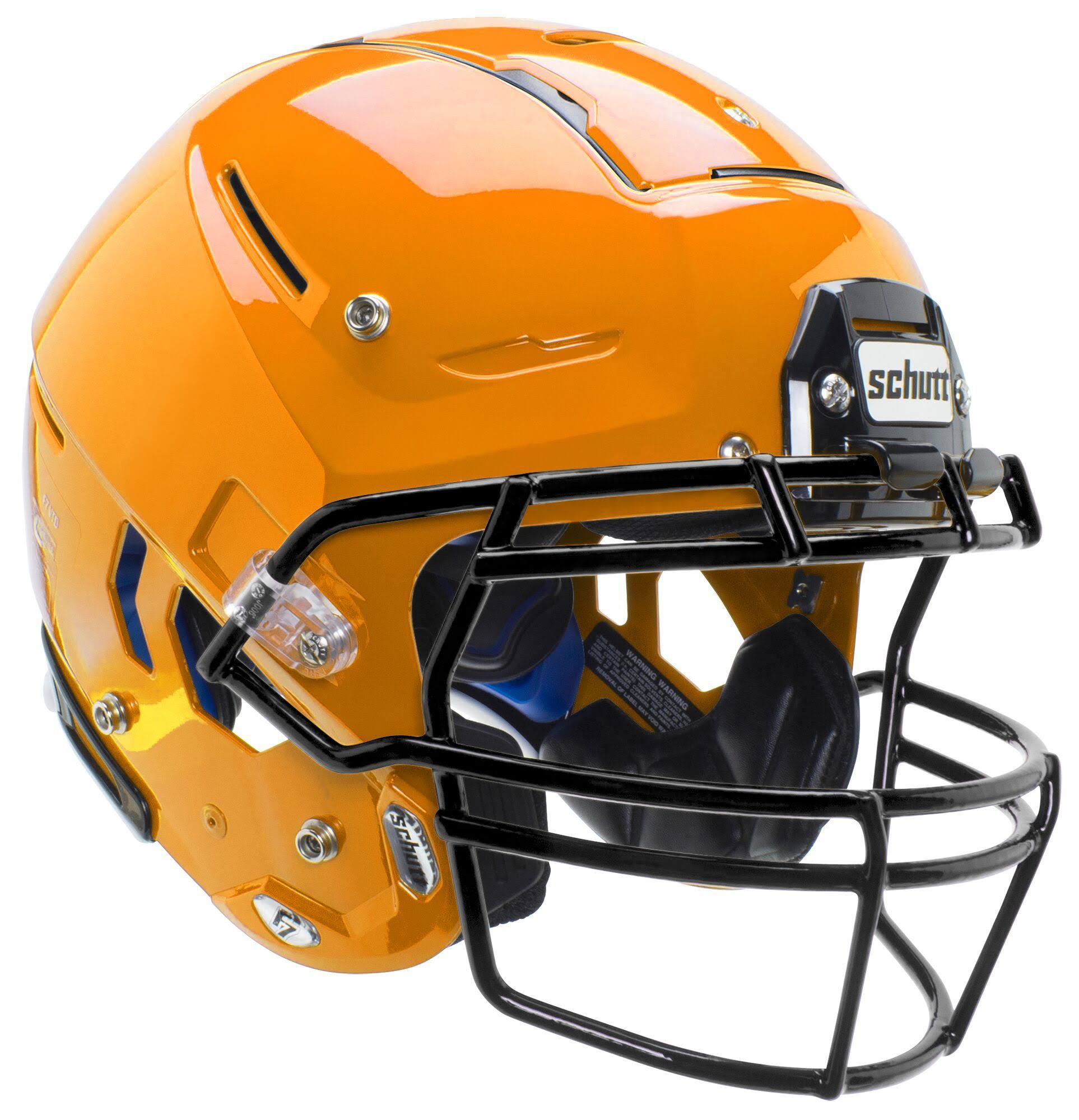 Schutt F7 VTD Youth Football Helmet w/Attached Carbon SteelFacemask, S ...