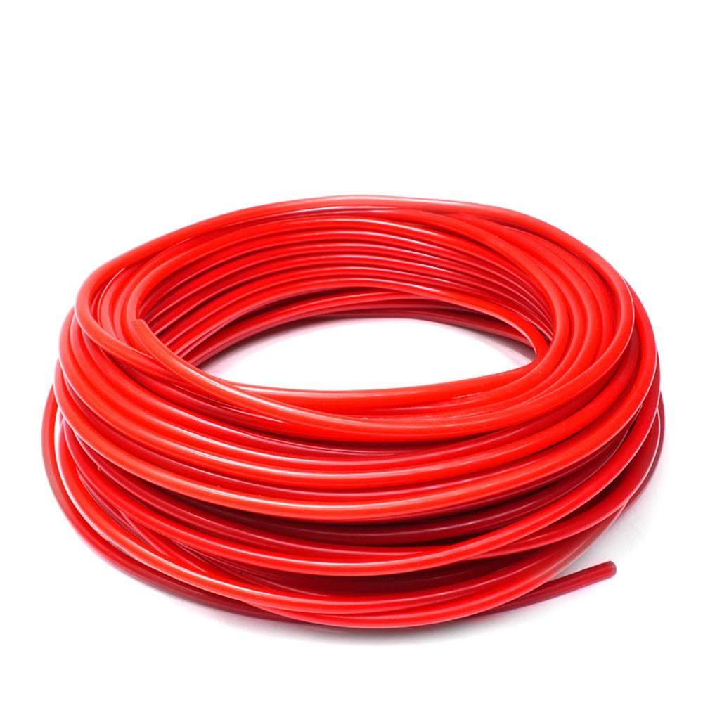 RED 3 Meter Silicone Hose For High Temp Vacuum Lines | Engine Bay Dress Up, 4mm ID