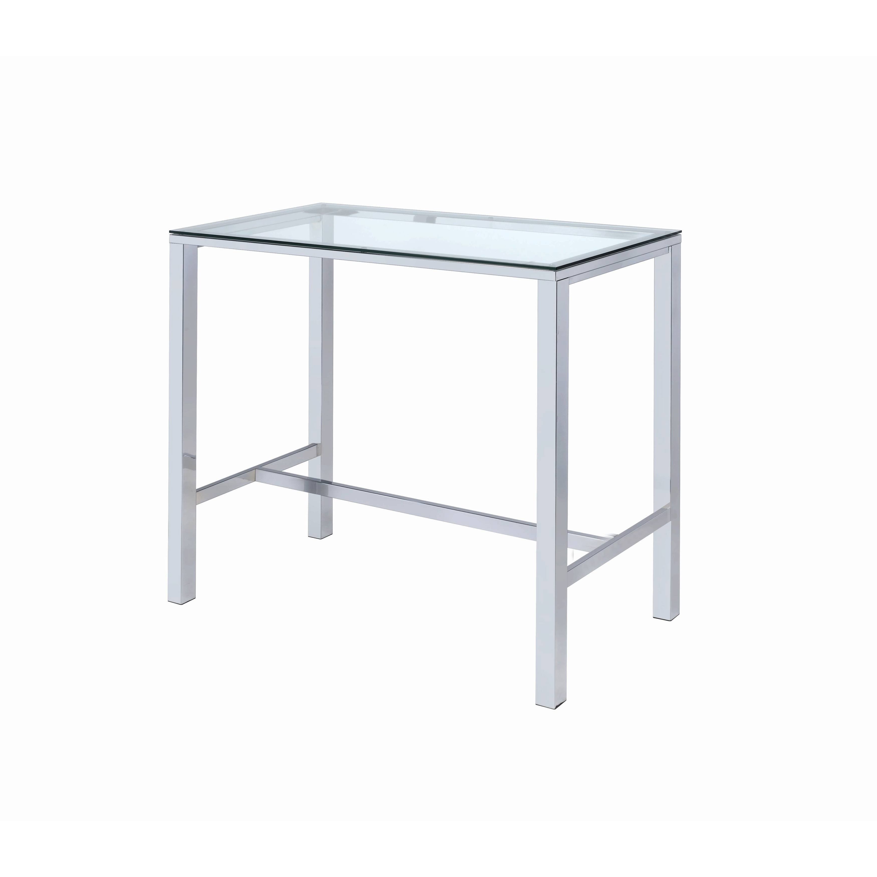 Coaster Contemporary Glass Bar Table WXF02
