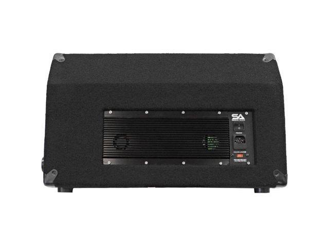 Seismic Audio Premium Powered Way X Pa Floor Monitor With