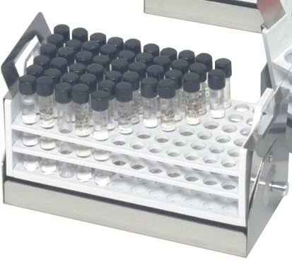 Thermo Scientific 30180BI Clamp + Adjustable Angle Test Tube Rack for ...