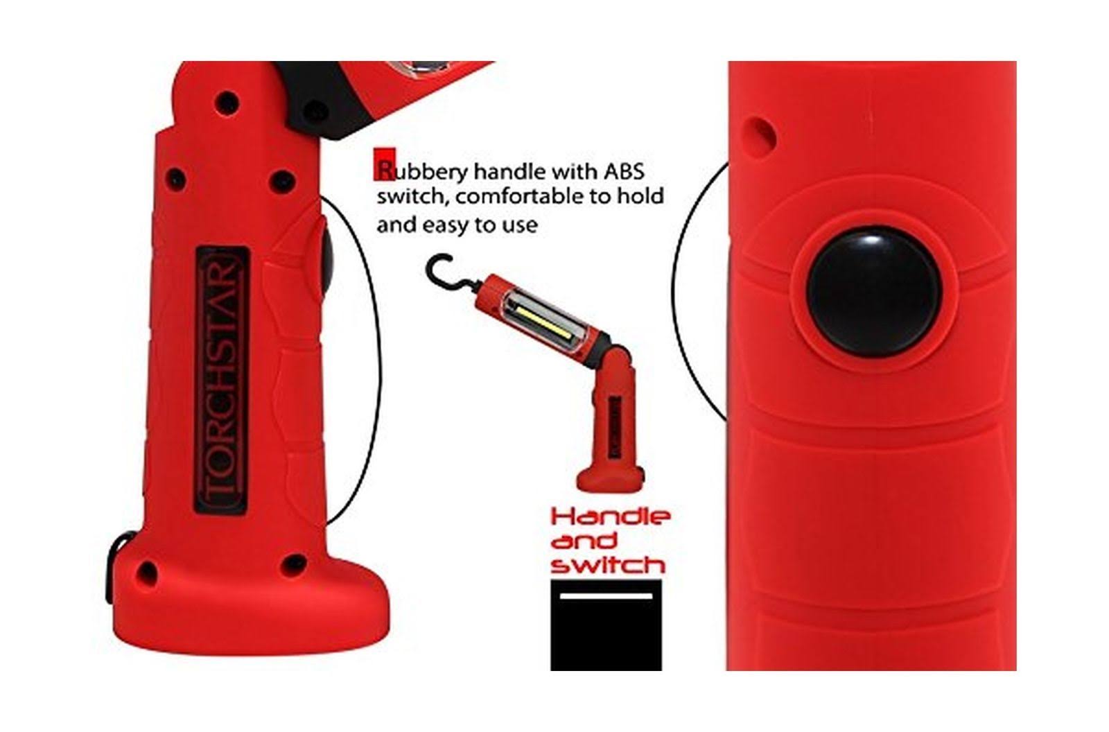 TORCHSTAR Portable Cordless Rechargeable LED Work Light Work Lamp w