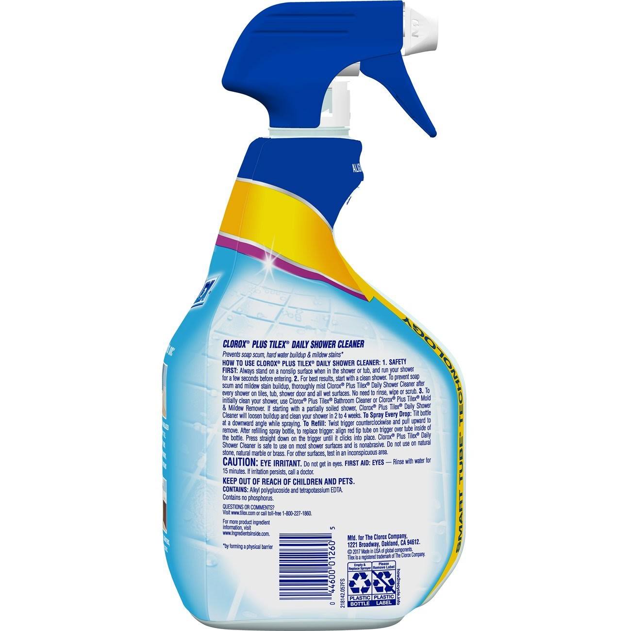 Clorox Cleaner, Daily Shower, Plus TIlex 32 fl oz WXF02