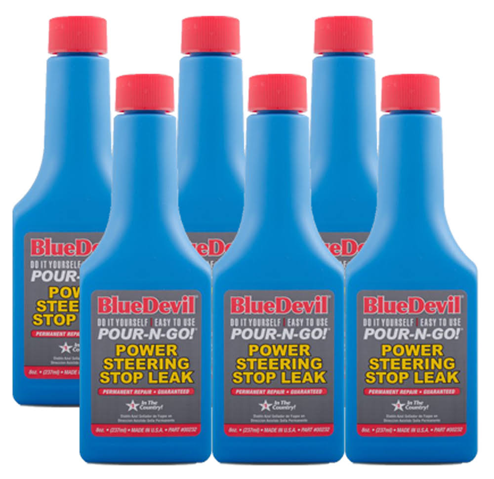 Blue Devil Power Steering Stop Leak (8 oz.) 6 Pack WXF02