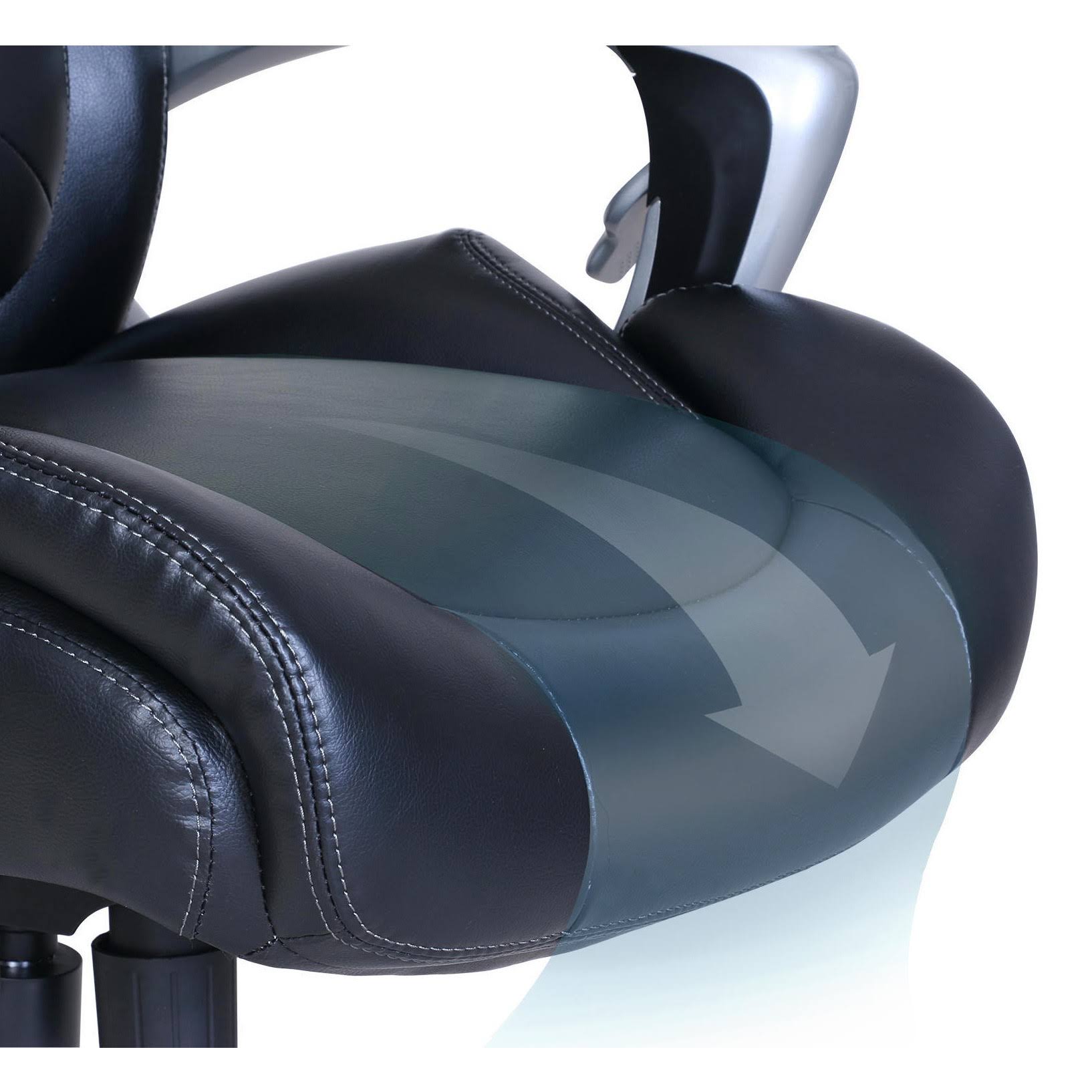 Serta My Fit Executive Office Chair with Tailored Reach Black WXF02