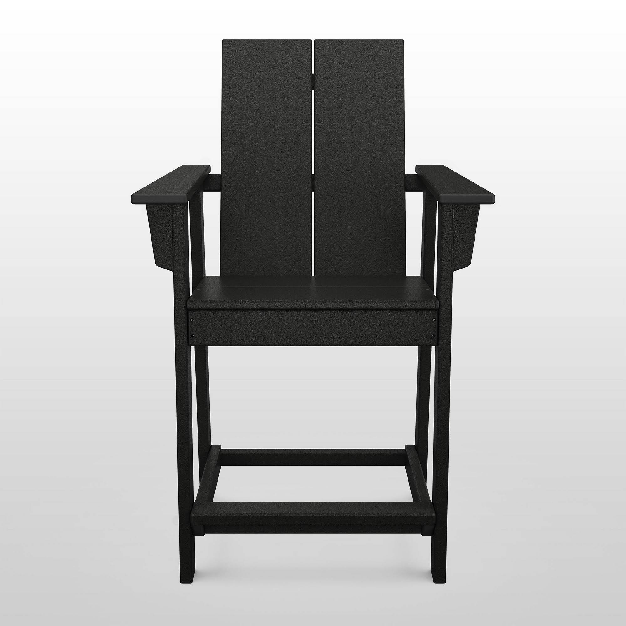 Moore POLYWOOD Patio Counter Chair Black Project 62 WXF02