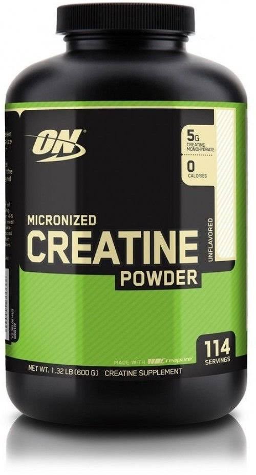 Optimum Nutrition Micronized Creatine Monohydrate Powder, Unflavored ...