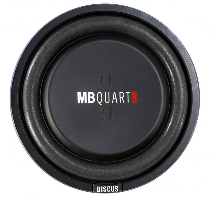 MB Quart DS1254 400 Watt 4 Ohm Shallow Slim Subwoofers Car Truck DVC