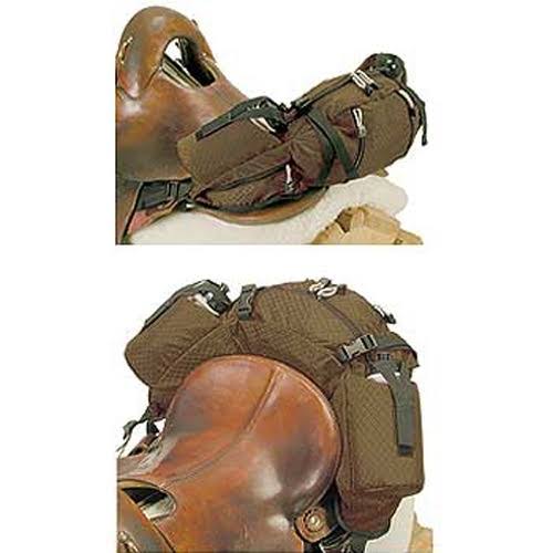 Easycare Western Stowaway Saddle Pack Brown WXF02