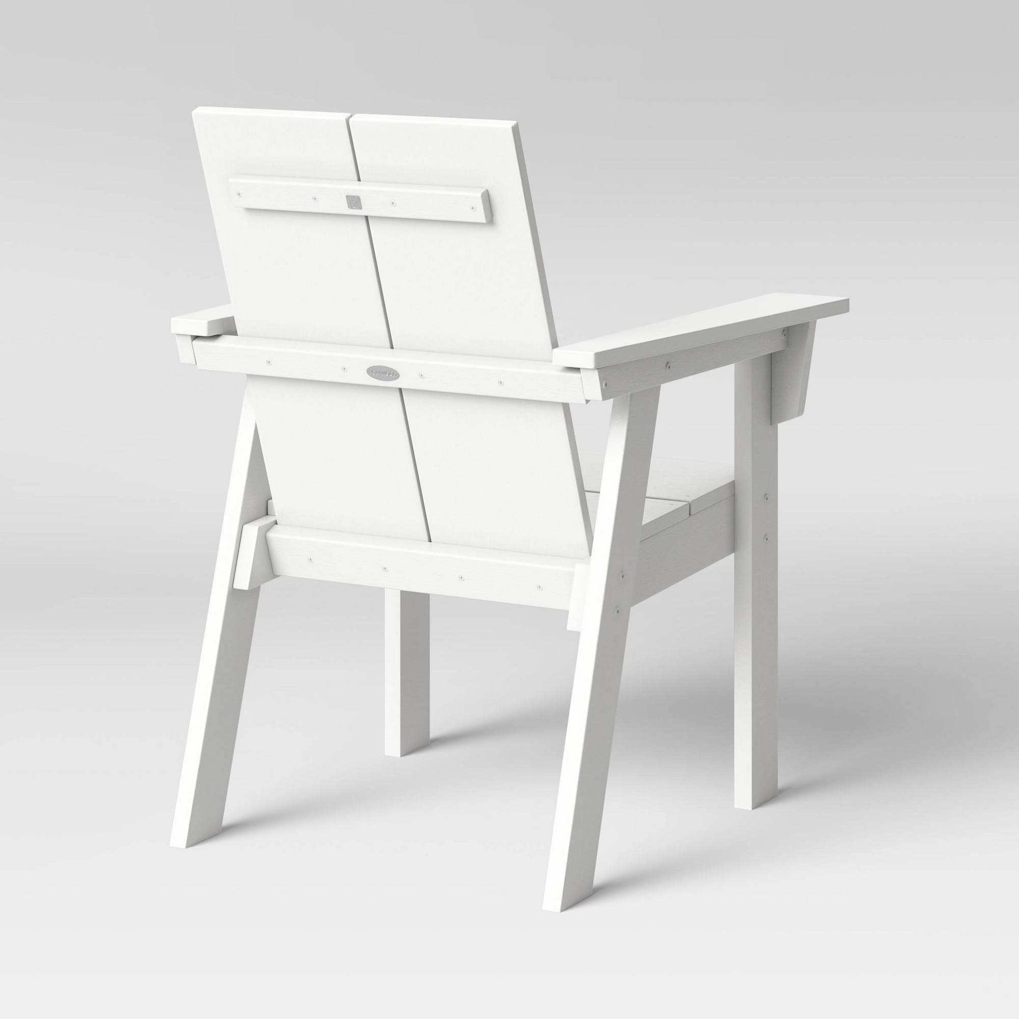 Moore POLYWOOD Patio Dining Chair White Project 62 WXF02