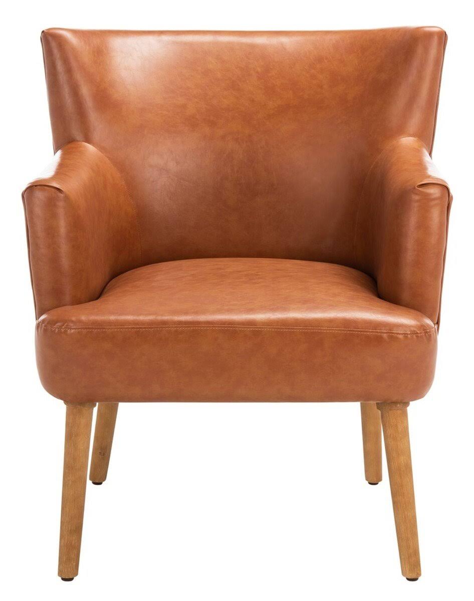 Safavieh Delfino Accent Chair - Cognac - WXF-02