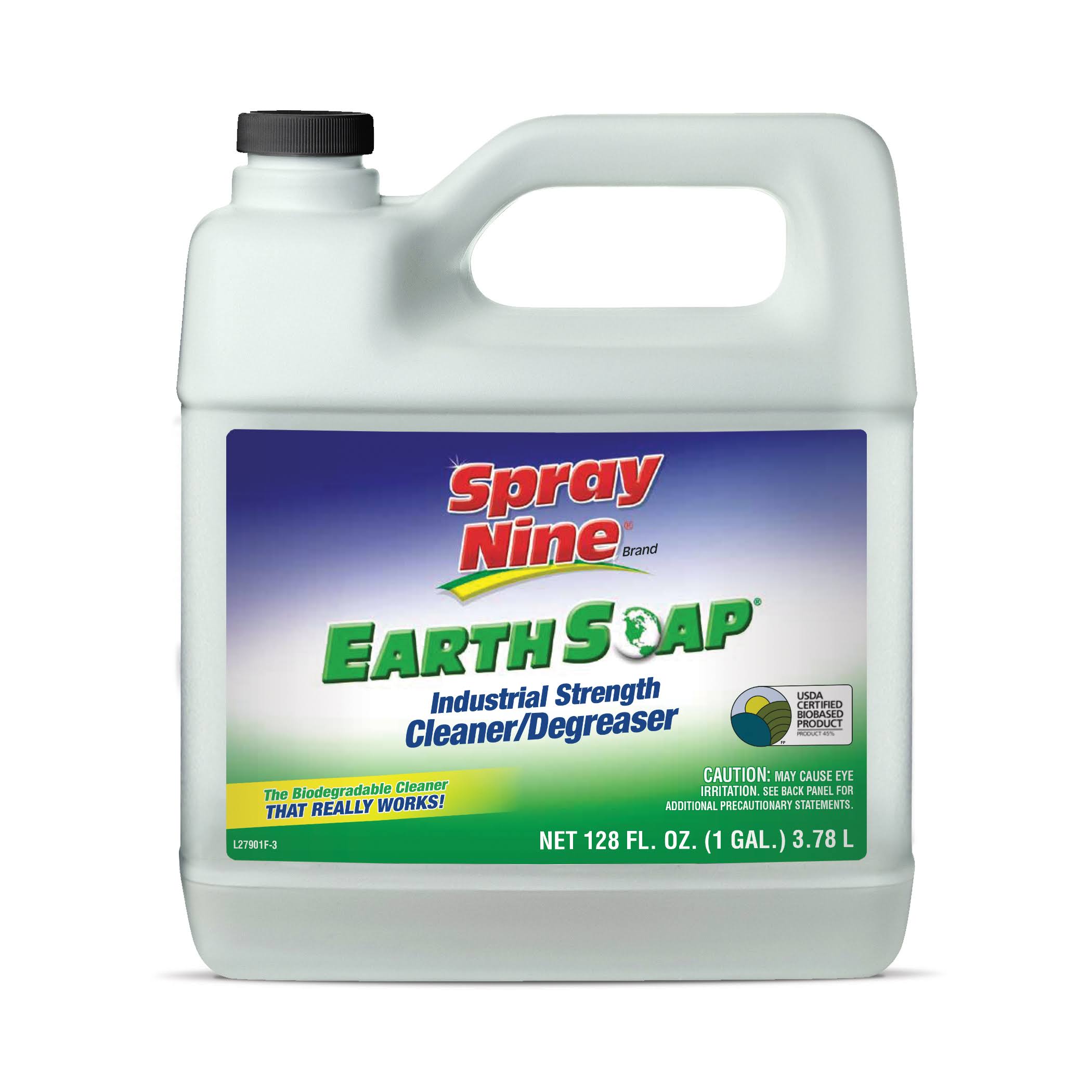 Spray Nine Earth Soap Concentrated Cleaner/ Degreaser 128 fl oz jug