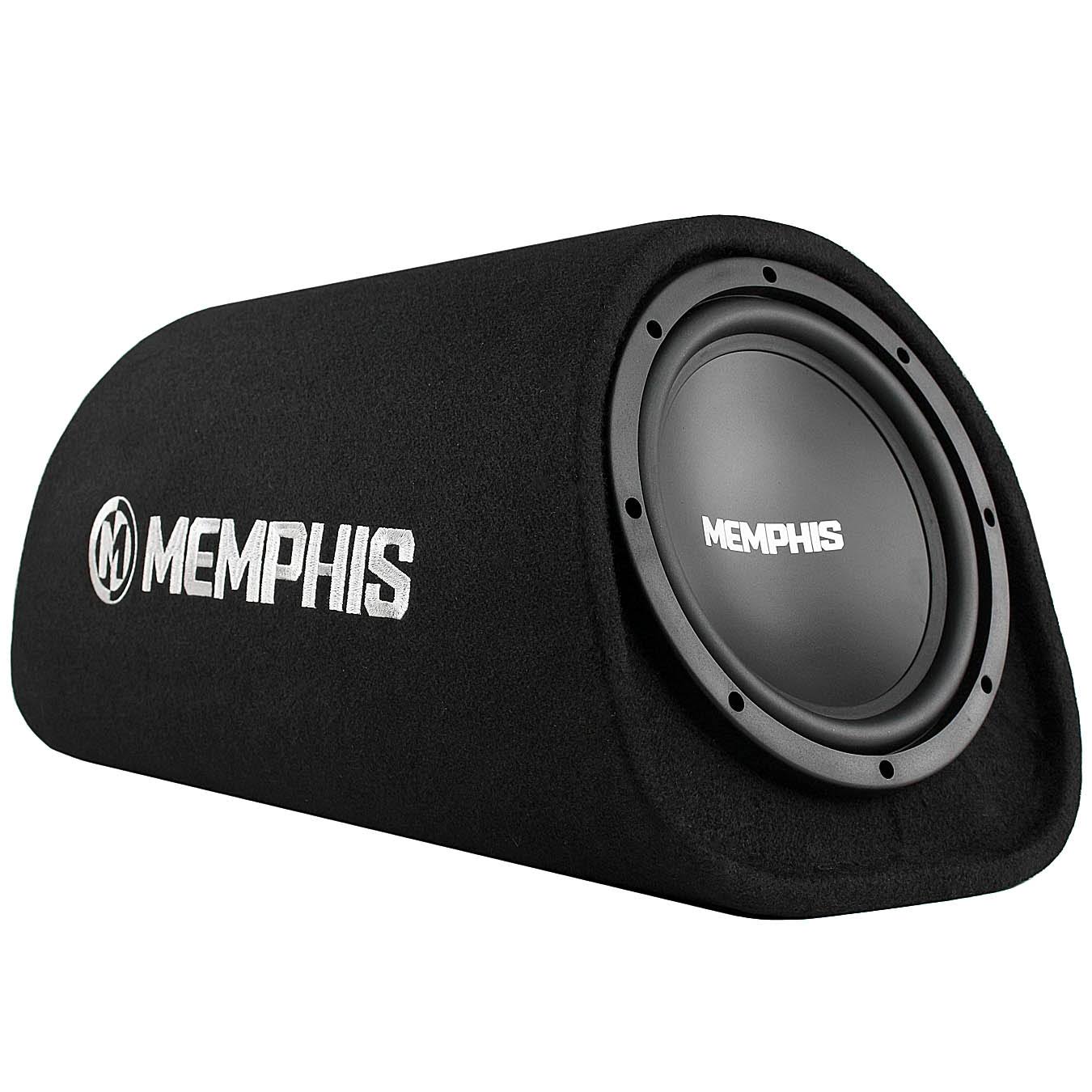 Memphis Audio 8x22 Powered Bass Tube Amp Vented 300W Max Street