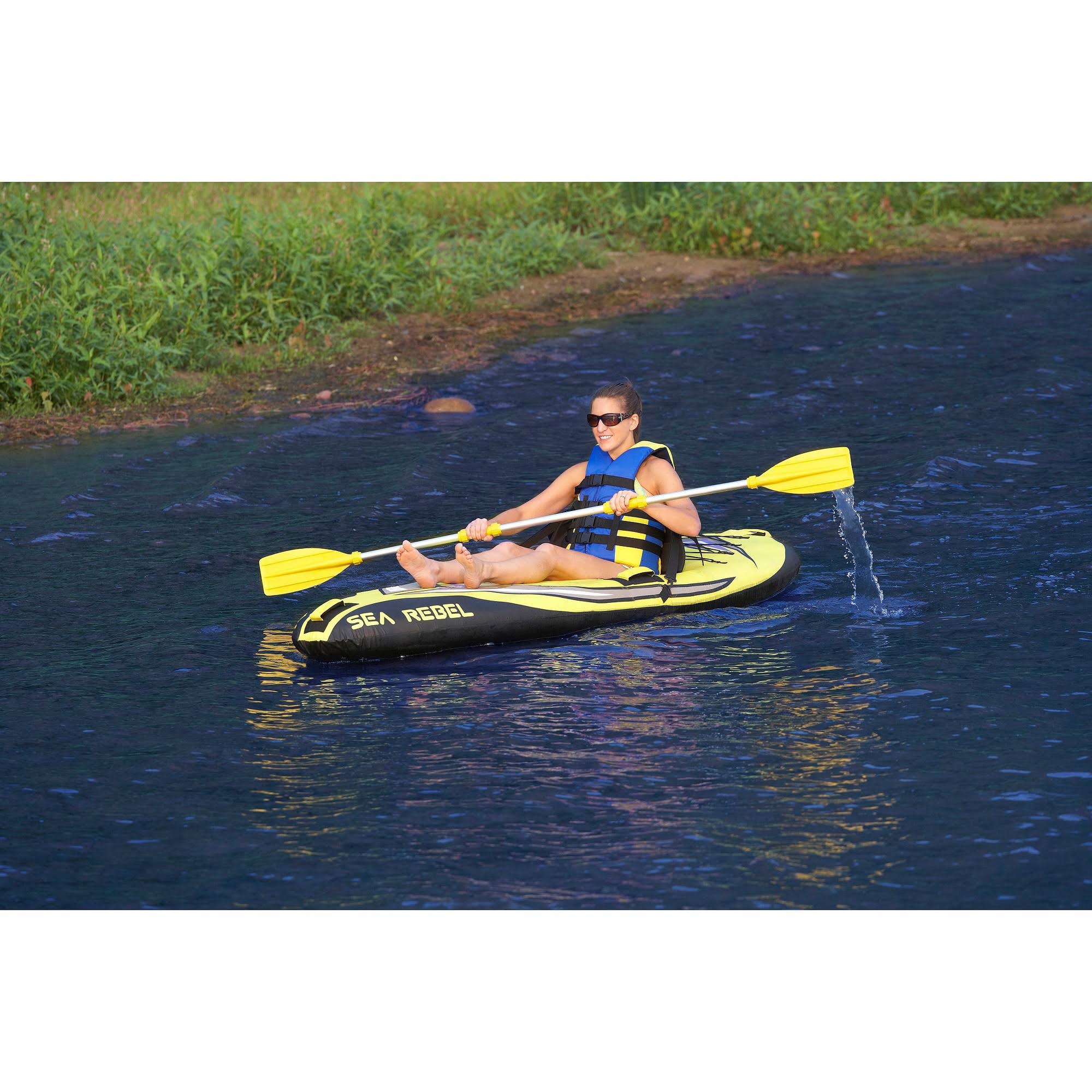 Rave Sports Sea Rebel Inflatable Kayak WXF02