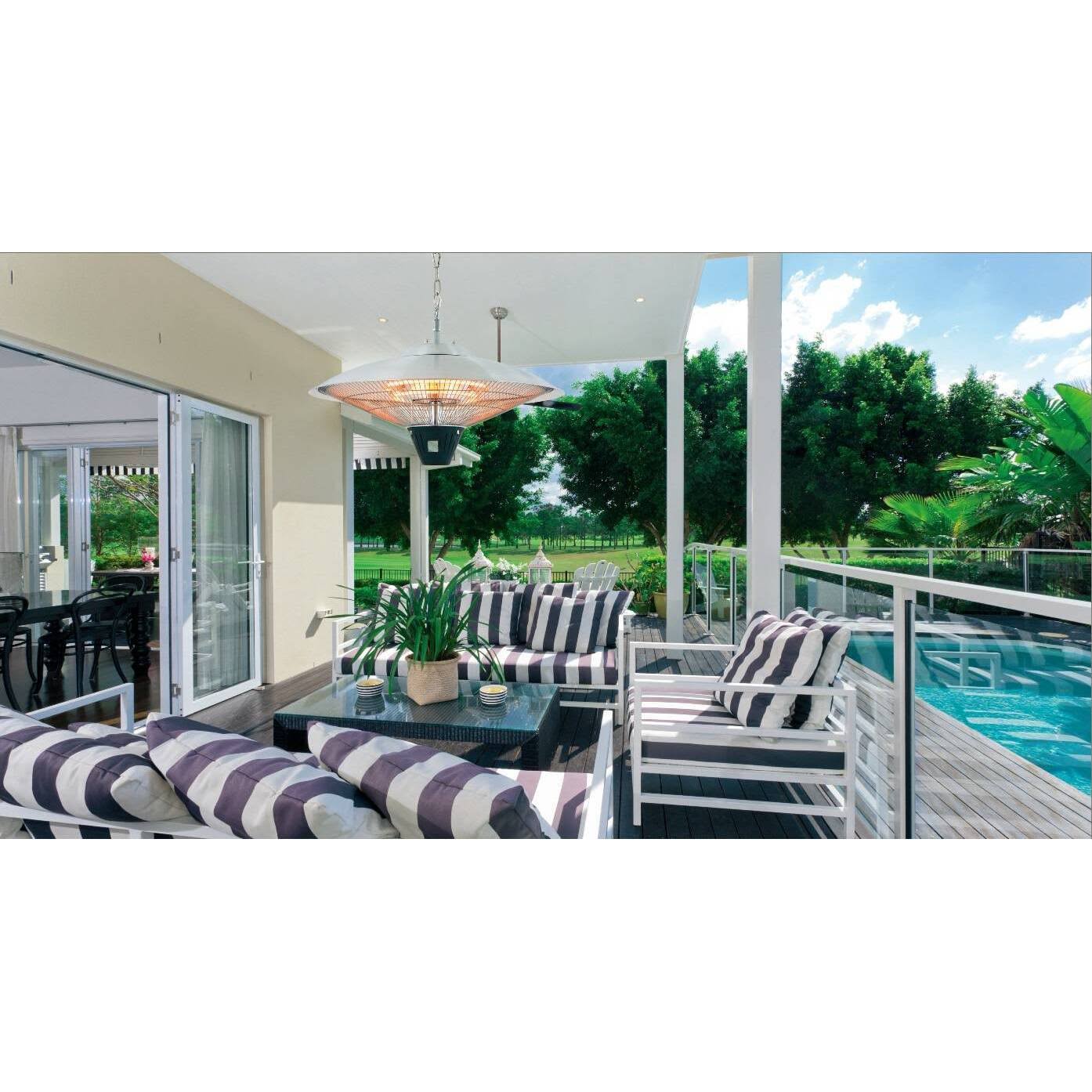 AZ Patio Heaters Gazebo Electric Hanging Heat Lamp WXF02