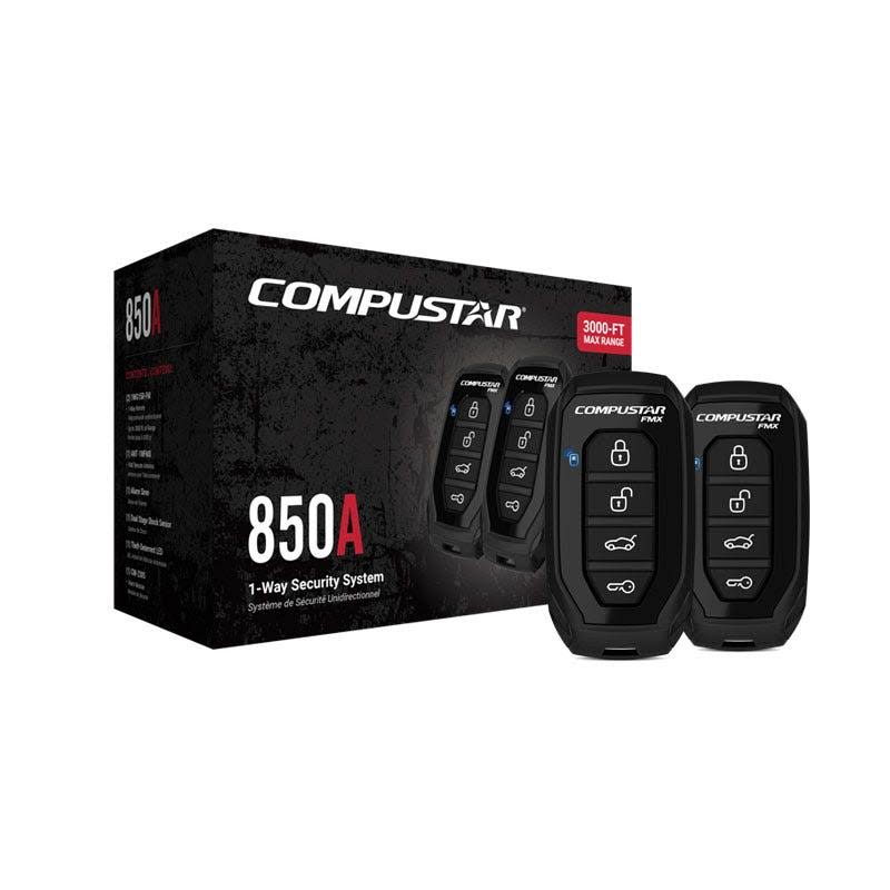 Compustar Cs850a 1Way 3000& Alarm Keyless w/ Siren and Control Module