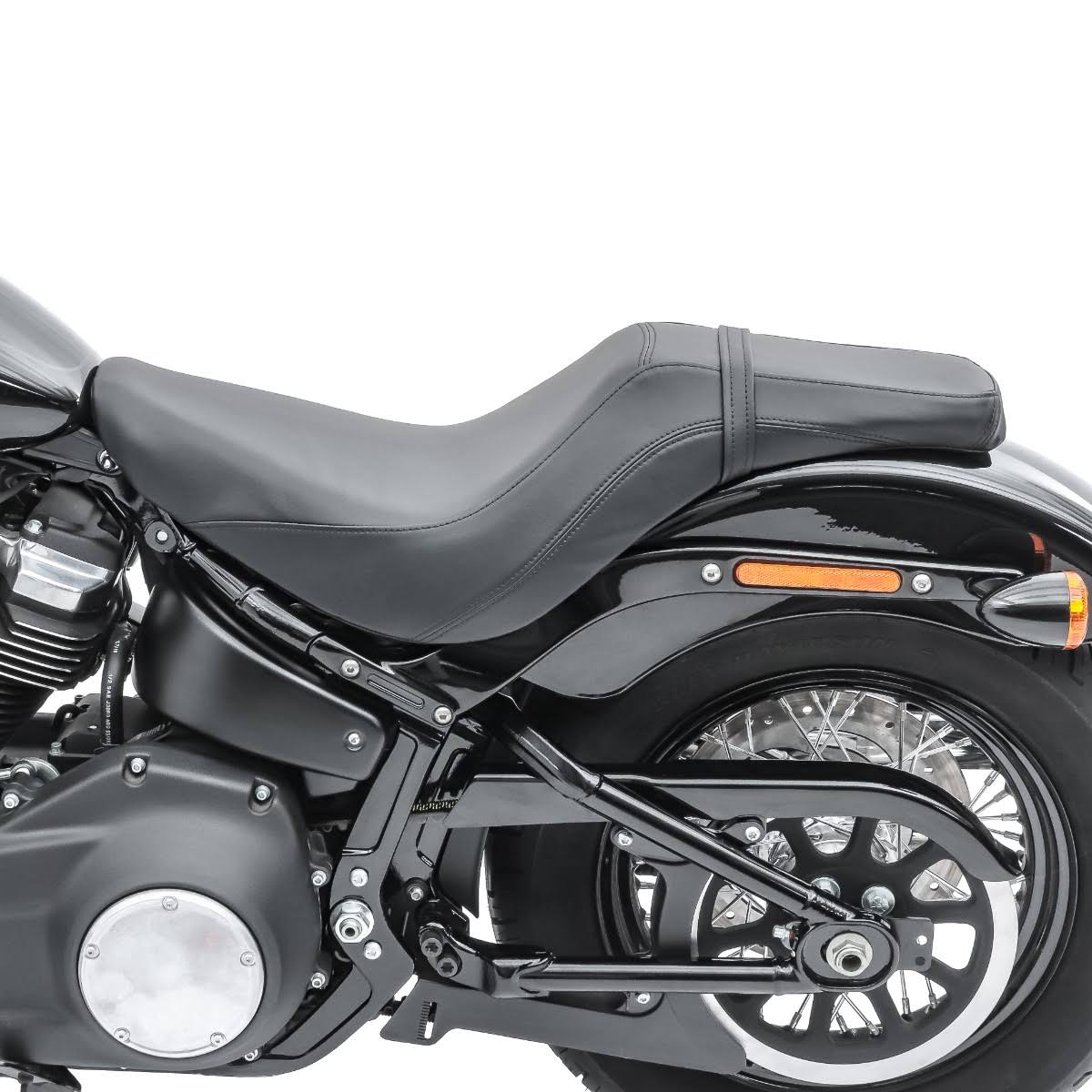 2-Up Seat for Harley Softail Slim 18-21 Craftride BDL1 Two-Up Driver ...