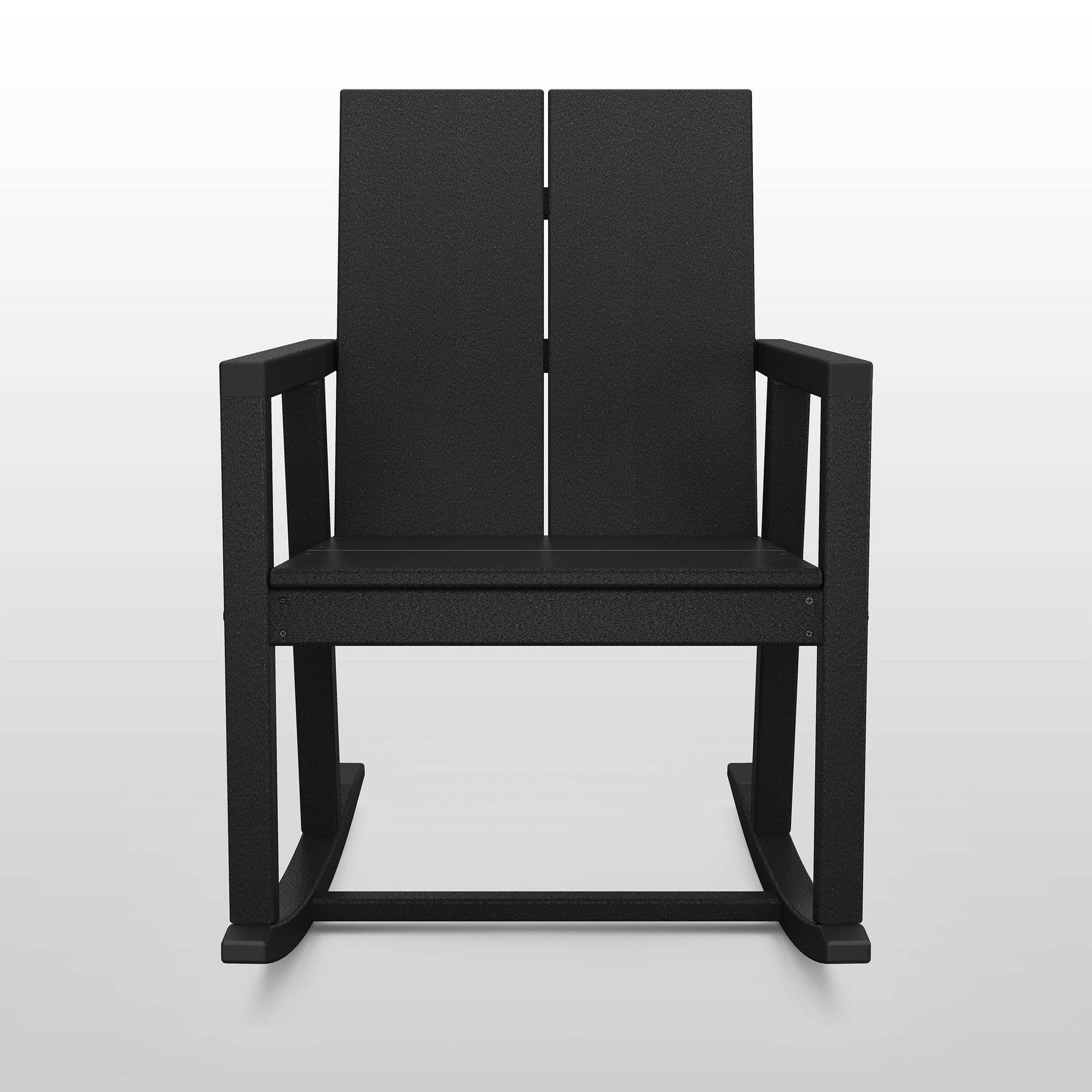 Moore POLYWOOD Patio Rocking Chair Black Project 62 WXF02