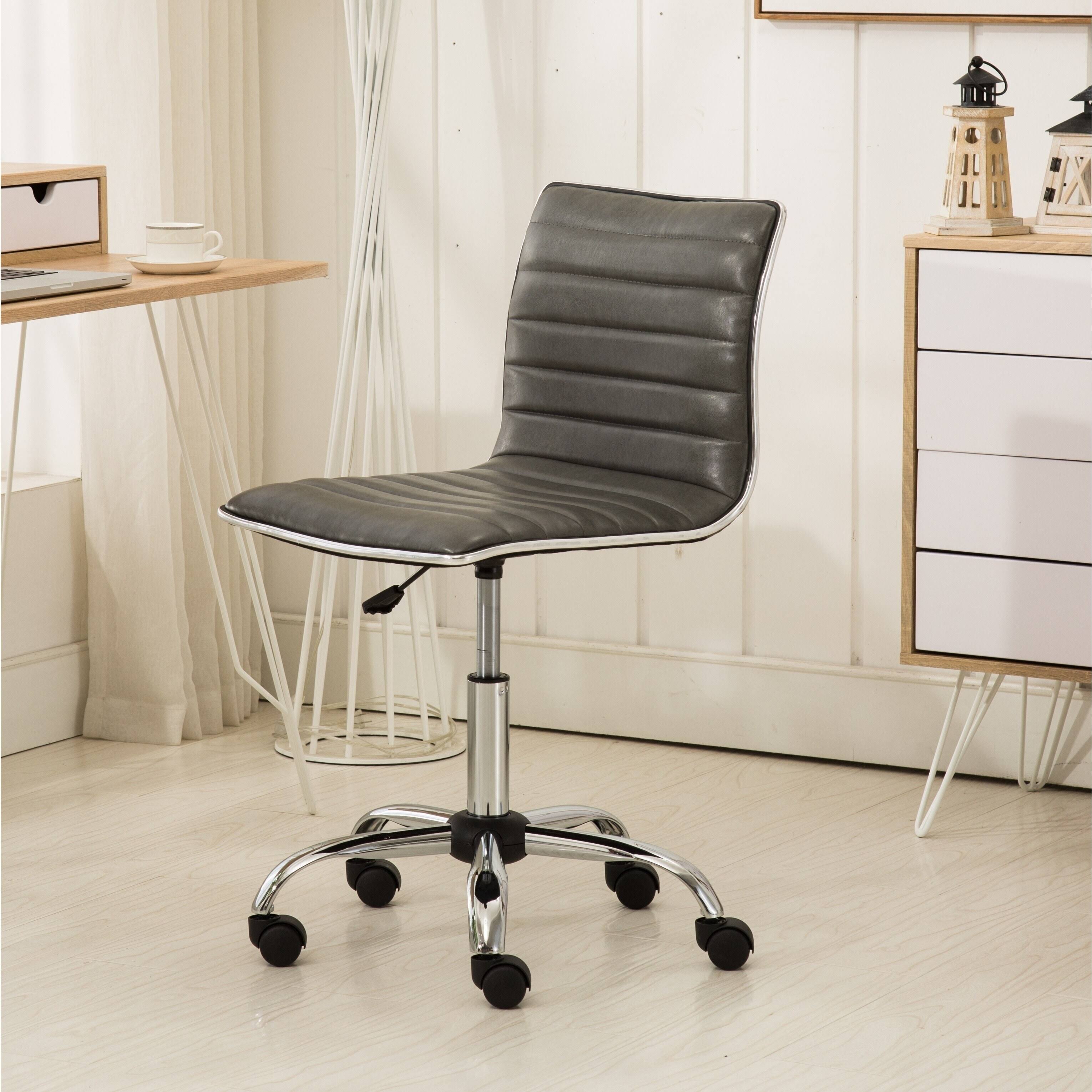 Carson carrington gagnef grey modern office chair