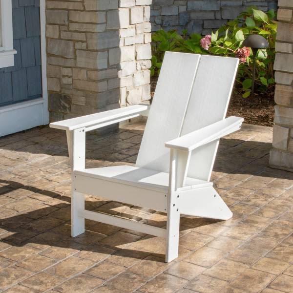 Moore POLYWOOD Adirondack Chair White Project 62 WXF02