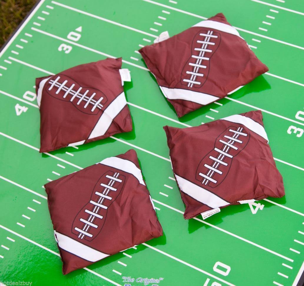 Wild Sports Football Field Tailgate Toss Cornhole Set WXF02