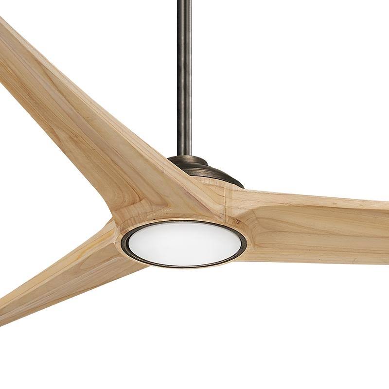 84x22 Minka Aire Timber Heirloom Bronze LED Ceiling Fan WXF02