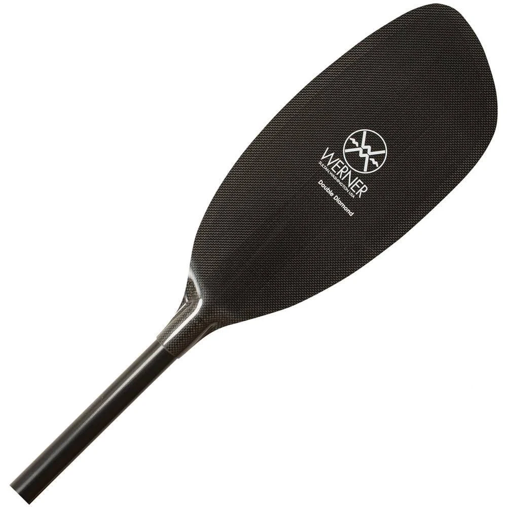 Werner Double Diamond Carbon Bent Shaft Kayak Paddle WXF02