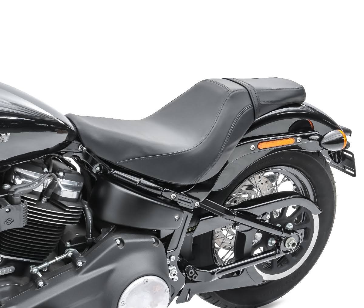 2-Up Seat for Harley Softail Slim 18-21 Craftride BDL1 Two-Up Driver ...