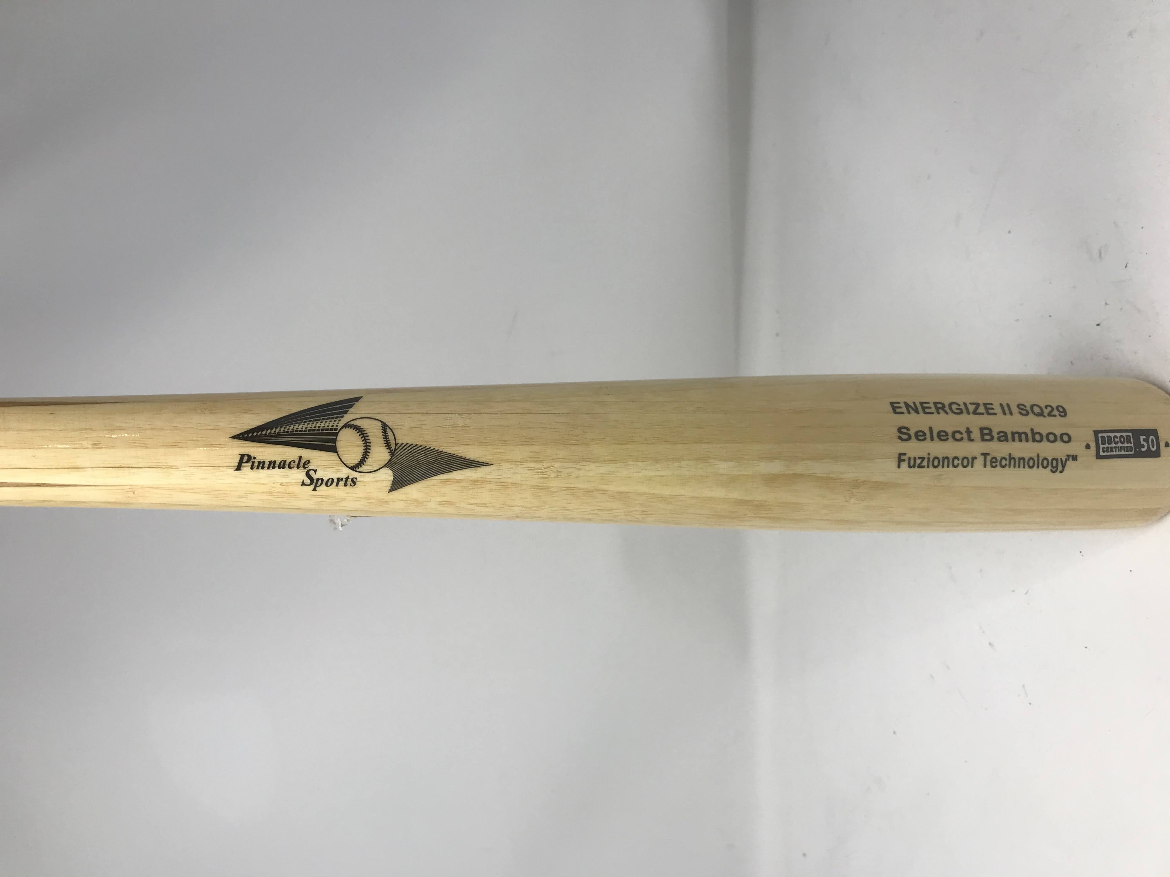 BamBooBat Energize II Bamboo / Maple Wood Baseball Bat SQ29GN WXF02