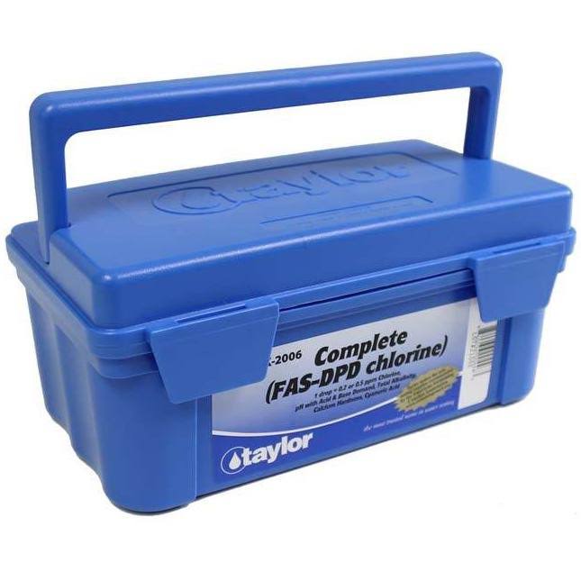 Taylor Complete Swimming Pool Spa Test Kit + Sodium Chloride Salt Water