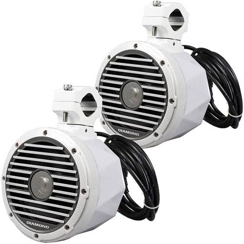 Diamond Audio HXM65PODCFW Motorsports Series 6.5x22 inch 2Way Marine