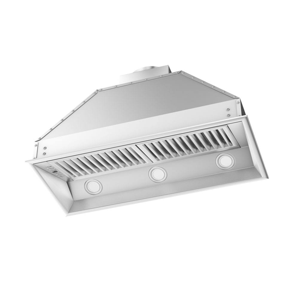 ZLINE 40" Remote Blower Range Hood Insert in Stainless Steel (698RD40
