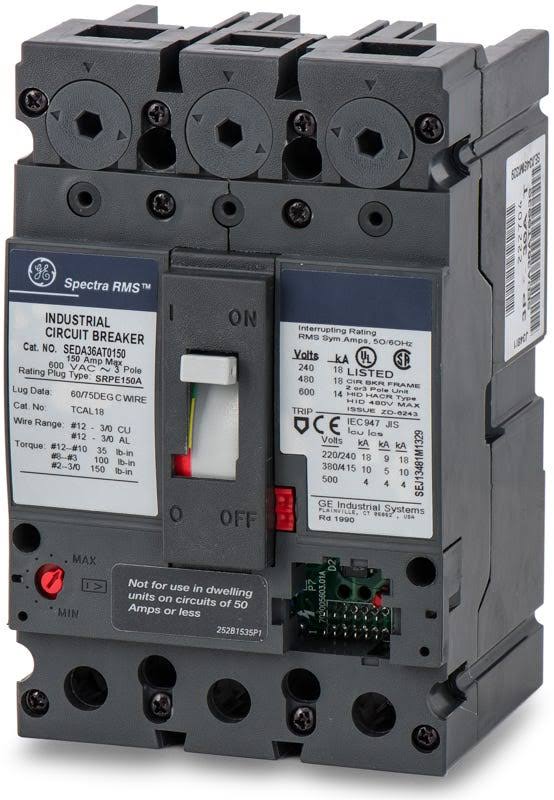 SEDA36AT0150 General Electric New Circuit Breaker WXF02