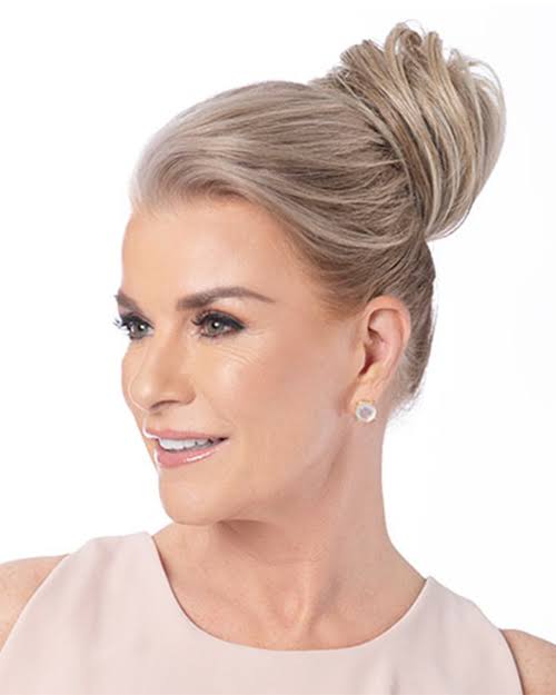 Toni Brattin HoneyDo Bun Hair Piece ,Platinum Blonde WGL03