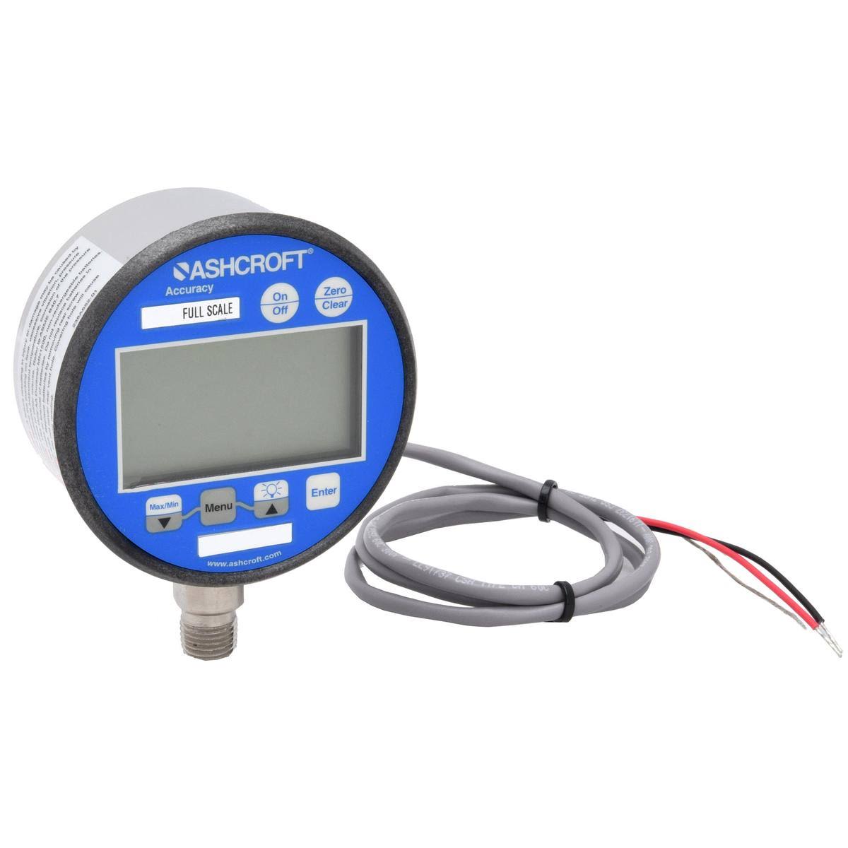 Ashcroft 302174SD02LXBLBK1000Digital Gauge/Transmitter, 1000 PSI WGL03