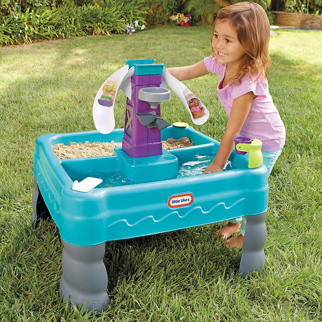 little tikes sandy lagoon waterpark play table