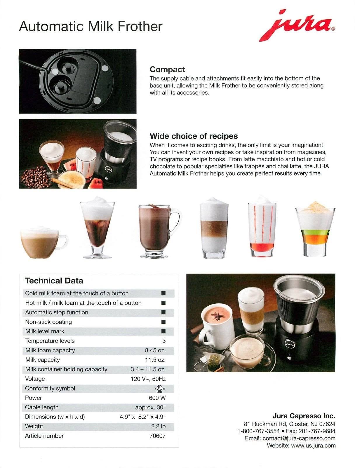 Jura Automatic Milk Frother WGL03