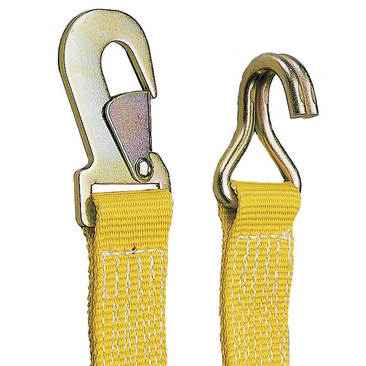 LiftAll Tie Down Strap, 20 Ft.l x 2x22W, 1600 lb. Load Limit
