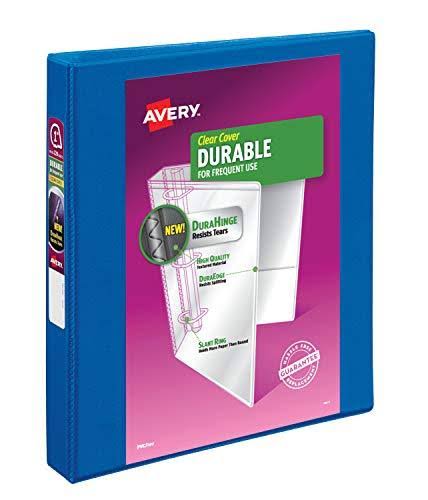 Carpeta Avery Durable View, anillos inclinados de 1 pulgada, capacidad ...