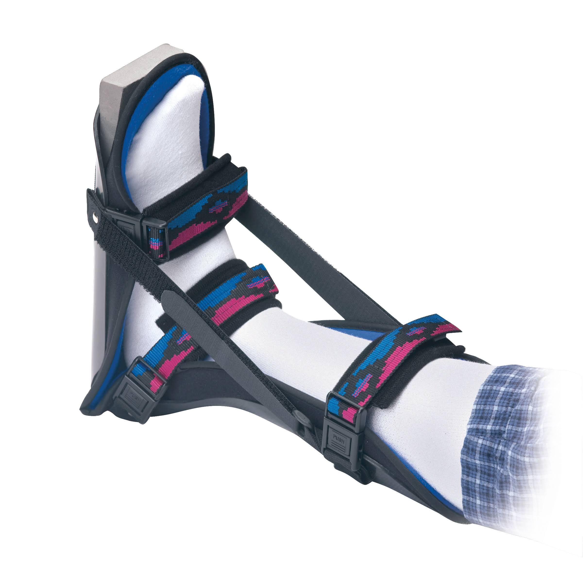 Powerstep Orthotics Healwell Plantar Fasciitis Night Splint, Black, S