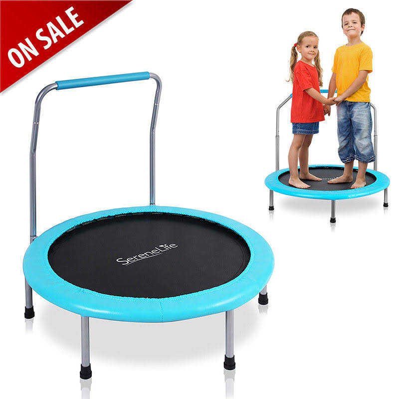 Serenelife Portable and Amp Foldable Trampoline 36x22 WGL03