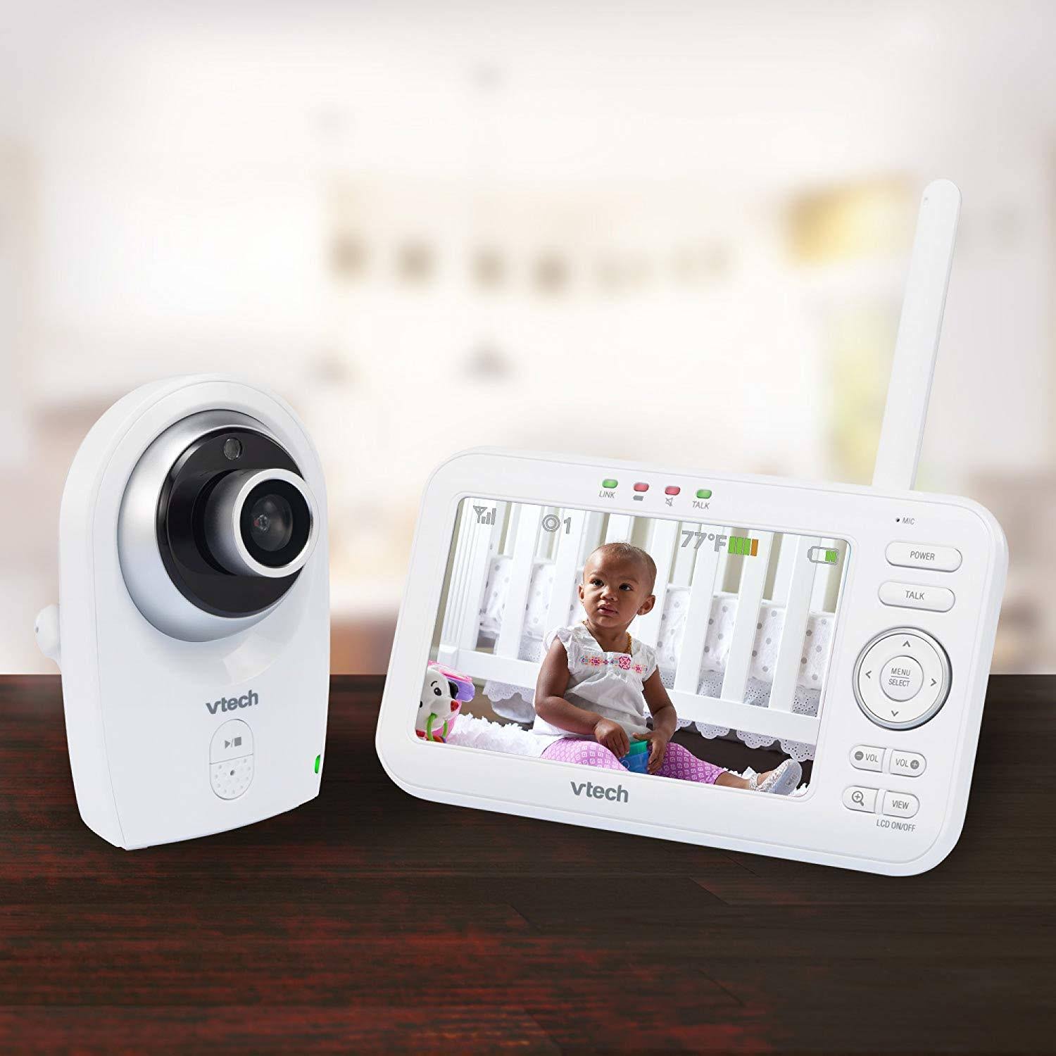 Vtech VM351 Video Baby Monitor with Interchangeable Wide Angle and