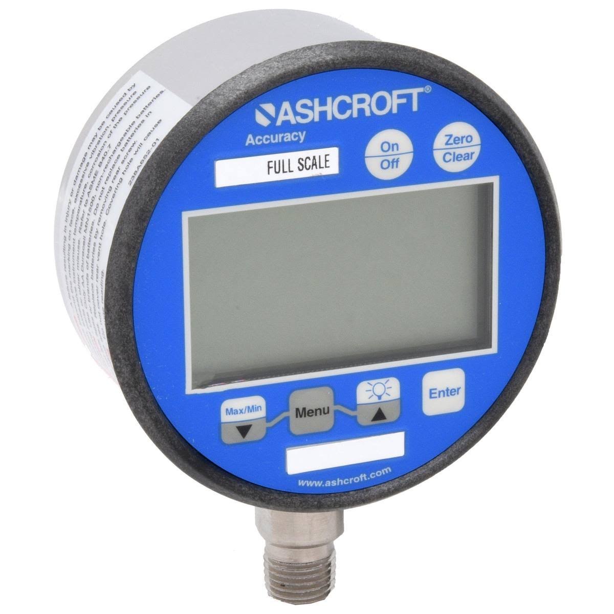 Ashcroft 302174SD02LXBLBK1000Digital Gauge/Transmitter, 1000 PSI WGL03