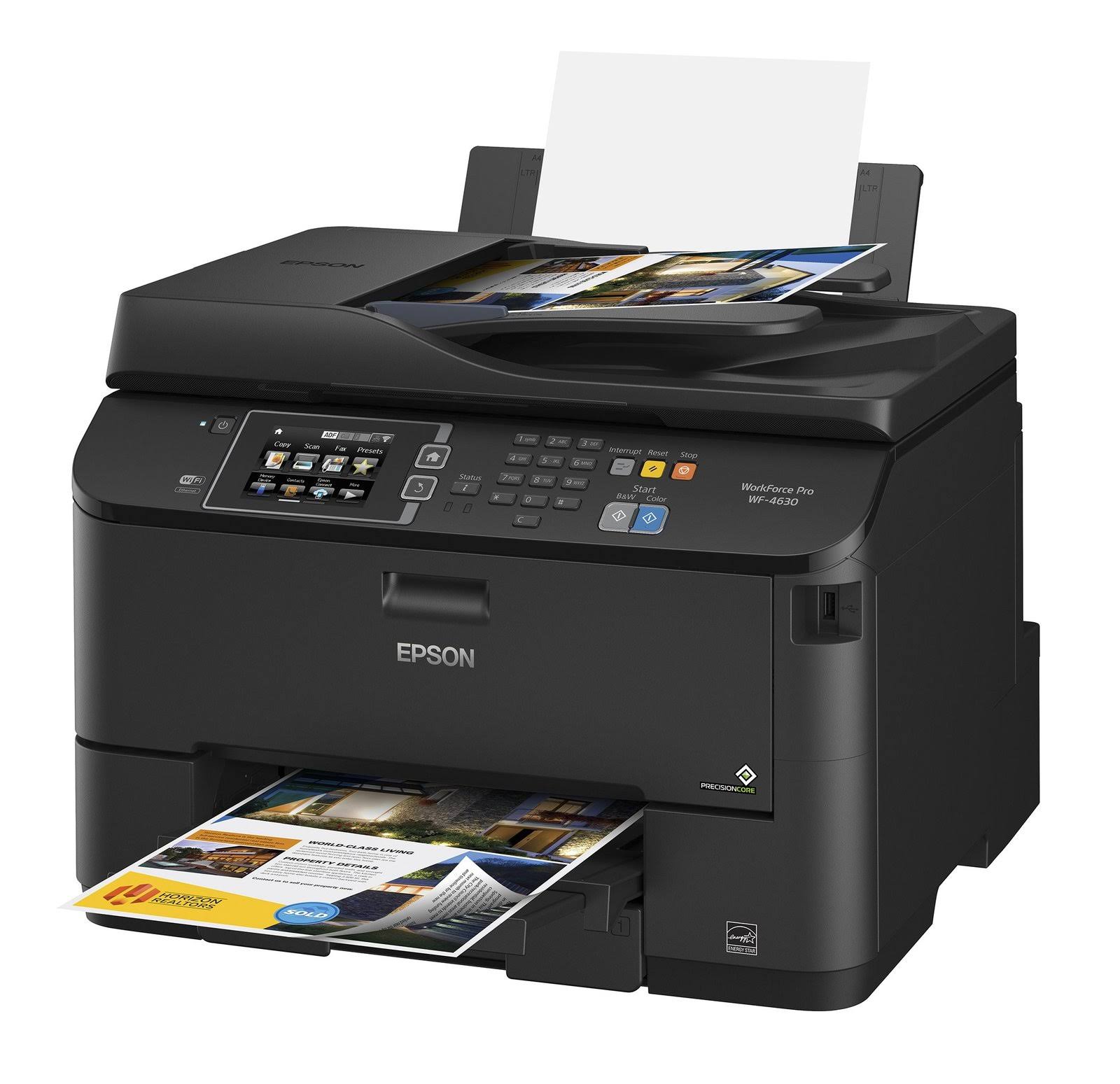 Epson WorkForce Pro WF4630 Wireless Color AllinOne Inkjet Printer